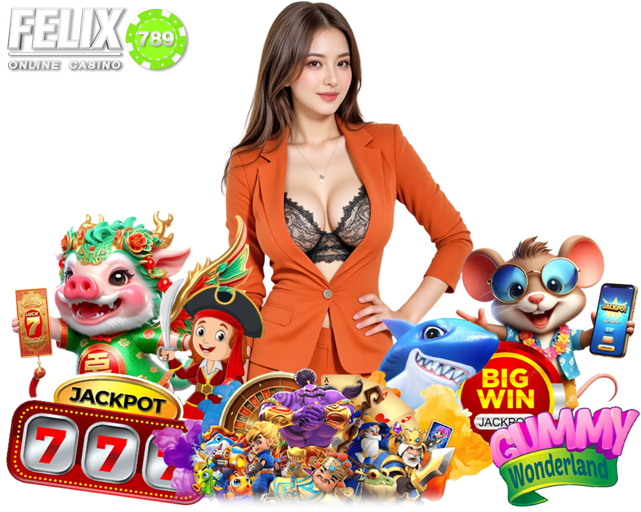 FELIX789 ฝากถอนไม่ต้องแนบสลิป